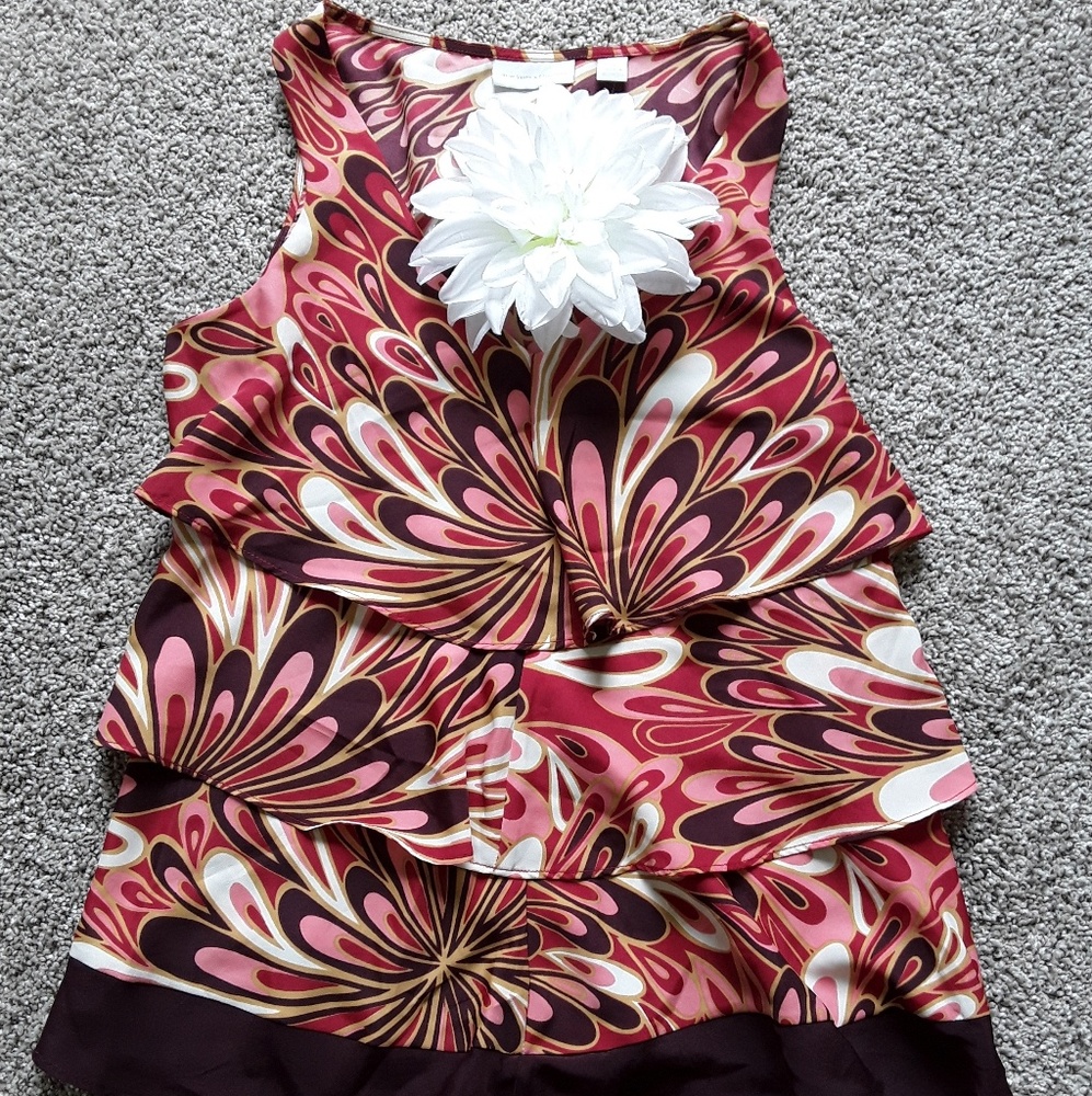 New York Company top blouse sleeve women size XS New
